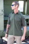 Футболка Поло тактична з коротким рукавом "5.11 RAPID PERFORMANCE POLO - SHORT SLEEVE" Silver Tan 3 Футболка Поло тактична з коротким рукавом "5.11 RAPID PERFORMANCE POLO - SHORT SLEEVE" Silver Tan 3