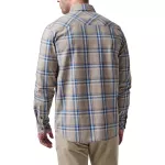Сорочка тактична "5.11 Tactical Gunner Plaid Long Sleeve Shirt" Badlands Tan Plaid 3 Сорочка тактична "5.11 Tactical Gunner Plaid Long Sleeve Shirt" Badlands Tan Plaid 3