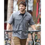 Сорочка тактична з коротким рукавом "5.11 Freedom Flex Woven S/S" Storm 6 Сорочка тактична з коротким рукавом "5.11 Freedom Flex Woven S/S" Storm 6