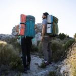 Килимок туристичний складаний Naturehike NH19QD008 IXPE з алюмінієвою плівкою 185x56x1.8 см жовтий 5