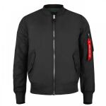 Куртка літня Sturm Mil-Tec® "US Summer MA1® Flight Jacket" Black 3