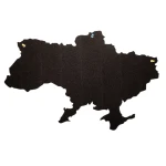 Панель для патчів «Мапа України» Brand Element, 47х30 см. Чорний Панель для патчів «Мапа України» Brand Element, 47х30 см. Чорний