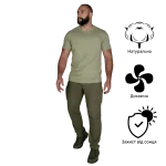 Футболка Bavovna Camotec. Cotton. Світла олива 3 Футболка Bavovna Camotec. Cotton. Світла олива 3