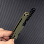 Ніж складаний SRM Medal 255L-GP2. Зелений 4