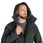 Парка вологозахисна Sturm Mil-Tec "Wet Weather Jacket With Fleece Liner Gen.II" Black 2 Парка вологозахисна Sturm Mil-Tec "Wet Weather Jacket With Fleece Liner Gen.II" Black 2