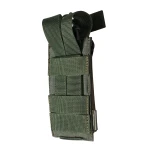 Одинарный эластичный подсумок под магазины АК/АR открытого типа. Крепление MOLLE. Олива 2 Одинарный эластичный подсумок под магазины АК/АR открытого типа. Крепление MOLLE. Олива 2