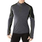 Термофутболка чоловіча Smartwool PhD Light 1/4 Zip, Charcoal