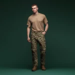 Футболка сетчатая AIR Coolmax. Легкая и хорошо отводит влагу. Койот 5 Футболка сетчатая AIR Coolmax. Легкая и хорошо отводит влагу. Койот 5