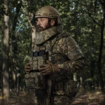 Сумка-напашник PRO 1-го класу захисту. Розмір L (16х22 см). Матеріал Cordura 1000. Піксель (мм-14) 3