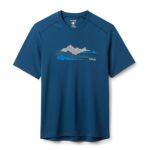 Мужская футболка Force Graphic Tee, Tempest Blue