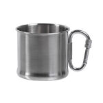 Кружка нержавіюча Sturm Mil-Tec® "Stainless Steel Karabiner Cup" (500 ml) Steel
