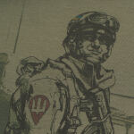 Футболка з малюнком "Paratrooper" Olive Drab 4 Футболка з малюнком "Paratrooper" Olive Drab 4