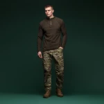 Флісова тактична кофта Garrison Fleece Ranger Green. Temperature control, polyester 6