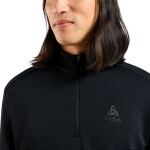 Реглан флісовий Odlo Essential Thermal 1/2, Чорний 4 Реглан флісовий Odlo Essential Thermal 1/2, Чорний 4