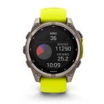 Смарт-годинник Garmin Fenix 8 Sapphire Solar 47 мм. Жовтий 7 Смарт-годинник Garmin Fenix 8 Sapphire Solar 47 мм. Жовтий 7