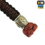 Темляк M-Tac Scandinavian Mannaz Bronze Чёрный&Красный 4