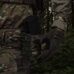 Двойной подсумок под магазины АК/АR (тканевый). Мультикам 3 Двойной подсумок под магазины АК/АR (тканевый). Мультикам 3