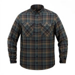 Сорочка M-Tac Lumberjack Merino Cold Weather. Блакитний/Жовтий 2