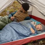 Спальний мішок Naturehike Ultralight LW180 NH21MSD09 правий XL сіро-синій 4