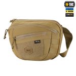 Сумка M-Tac Sphaera Hardsling Bag Large з липучкою Elite Койот