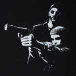Футболка з малюнком "Killer" Combat Black 3 Футболка з малюнком "Killer" Combat Black 3
