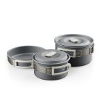 Zestaw naczyń (2 garnki, patelnia) Naturehike CNK2450CF010, aluminium