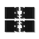 Сменные боковые камербанды (чехлы) для плитоноски. Размер XL, 40х16 см. Черный 6 Сменные боковые камербанды (чехлы) для плитоноски. Размер XL, 40х16 см. Черный 6