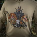 Кофта M-Tac Hoodie Rex Team, Тан 3 Кофта M-Tac Hoodie Rex Team, Тан 3