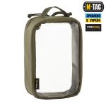 Органайзер утилитарный прозрачный M-Tac Elite Small (22х14 см) Олива (Темная) 3
