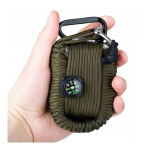 Набір виживання "PARACORD SURVIVAL KIT LARGE" Olive 2 Набір виживання "PARACORD SURVIVAL KIT LARGE" Olive 2