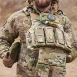 Бронежилет 1-го класу Rarog MQR (Modular Quick Release). Мультикам, M 3