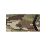 Погон ЗСУ старший солдат (чорна нитка, на липучці). Мультикам