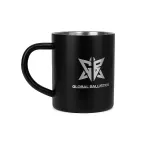 Тактична кружка Global Ballistics з гравіюванням. Чорний 2