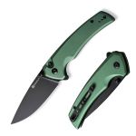 Ніж складаний Sencut Serene Зелений D2 Aluminum 2 Ніж складаний Sencut Serene Зелений D2 Aluminum 2