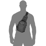 Сумка однолямкова Camotec Adapt. Чорний 3