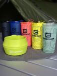 М'яка склянка Base Camp Trail Cup, 200 ml, Dark Green, Pacific Blue 7