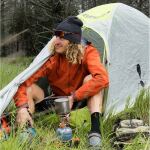 Газовий пальник з п'єзопідпалом туристичний Jetboil Mightymo Gray 3
