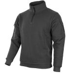 Реглан тактический на молнии "TACTICAL SWEAT-SHIRT WITH ZIPPER" Black
