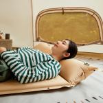 Килимок туристичний Naturehike CNK2300DZ014 із подушкою самонадувний 192x65x3 см бежевий 5