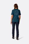 Женская футболка Rab Force Cirque Tee Wmns, Tempest Blue 7