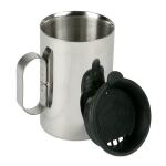 Термокружка с крышкой Tatonka Thermo Delux 400, Silver/Black