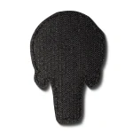 Шеврон з логотипом Punisher на липучці, 8.8 х 5.7 см. Чорно-білий 2 Шеврон з логотипом Punisher на липучці, 8.8 х 5.7 см. Чорно-білий 2