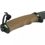 Ніж Ganzo G8012V2 коричневий з паракордом та кресалом. Вуглецева сталь 4 Ніж Ganzo G8012V2 коричневий з паракордом та кресалом. Вуглецева сталь 4