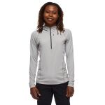 Кофта жіноча з рукавом реглан Black Diamond W Alpenglow Pro Hoody, Pewter 2 Кофта жіноча з рукавом реглан Black Diamond W Alpenglow Pro Hoody, Pewter 2
