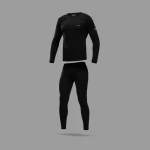 Термоштаны 1+ уровень TOUNDRA I+ (Cold Weather Thermal System). Черный 4