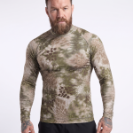 Рашгард тактический Raptor Rashguard Kryptek. Slim fit, полиэстер