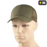Бейсболка M-Tac Flex ріп-стоп з сіткою Dark Олива