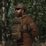 Подсумок под гранату. Крепление Molle. Cordura 1000. Койот 5 Подсумок под гранату. Крепление Molle. Cordura 1000. Койот 5