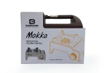Портативна газова плитка Base Camp Camping Stove Mokka. Білий 6