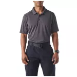 Футболка поло "5.11 Tactical Helios Short Sleeve Polo" Charcoal